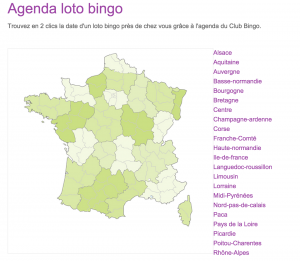 Agenda loto bingo 2015